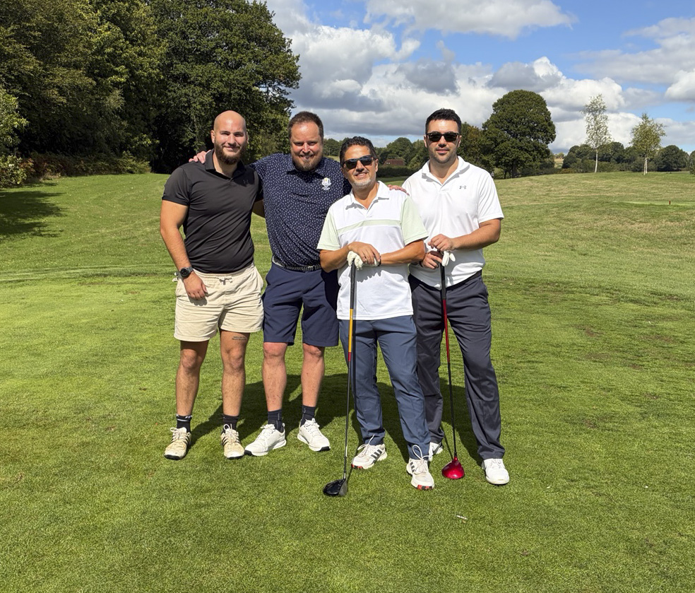Travel Ledger team supporting the Just a Drop Charity Golf Day at Dale Hill Hotel and Golf Club