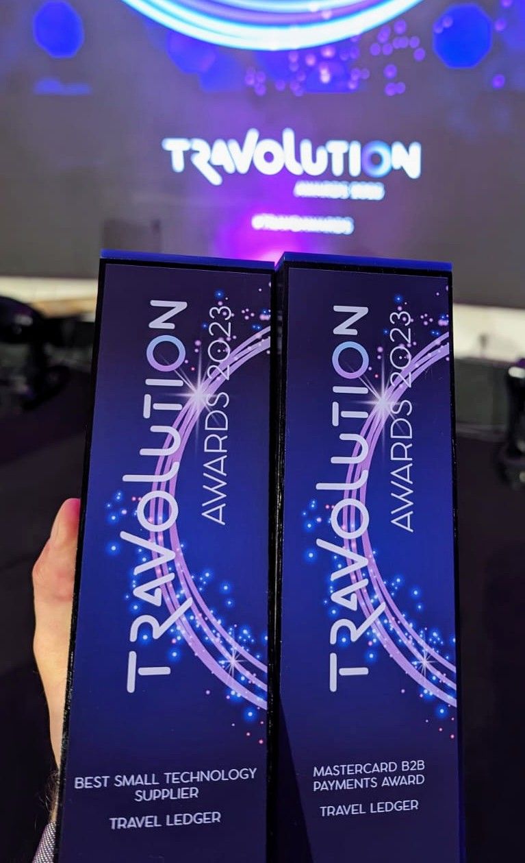 Travel Ledger festeggia vittorie consecutive ai Travolution Awards 2023.